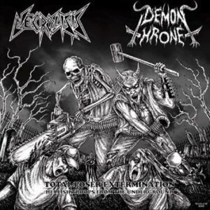NECRÓLISIS / DEMONTHRONE - Total Poser Extermination - Hellish Troops from the Underground