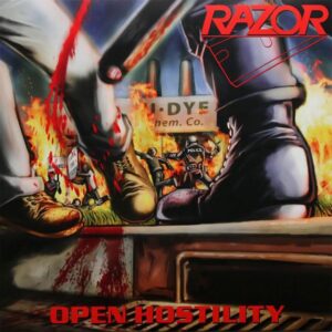 RAZOR - Open Hostility - Slipcase