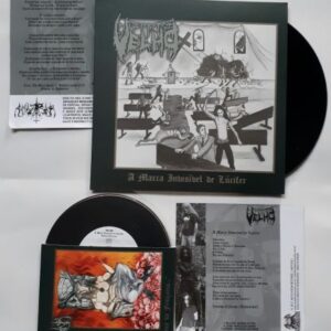 AMAZARAK - No Reino da Feitiçaria/ VELHO - A Marca Invisível de Lúcifer 7" Compacto + Cd