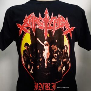 SARCOFAGO - I.N.R.I.   Camiseta Oficial