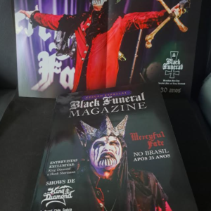 Black Funeral Magazine - segunda edição Com Pôster