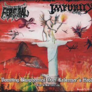 FERETRAL/IMPURITY - Vomiting Blasphemies Over Redeemer's Head - Live in Rio - Digipack Duplo