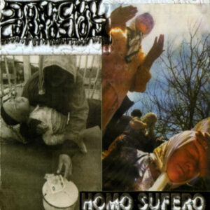 STOMACHAL CORROSION – Homo Sufero / JAN AGX – Hell Breaks Loose - Split CD