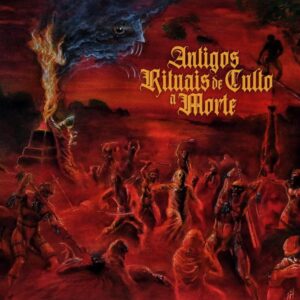 ANTIGOS RITUAIS DE CULTO À MORTE – INSOLITUM, PATHOGEN, DEATH INVOKER, NECCROCULTUS (4 Way Split) - Slipcase