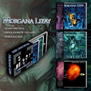 MORGANA LEFAY - Morgana Lefay/ Grand Materia/ Aberration of the Mind - BOX 3CDS